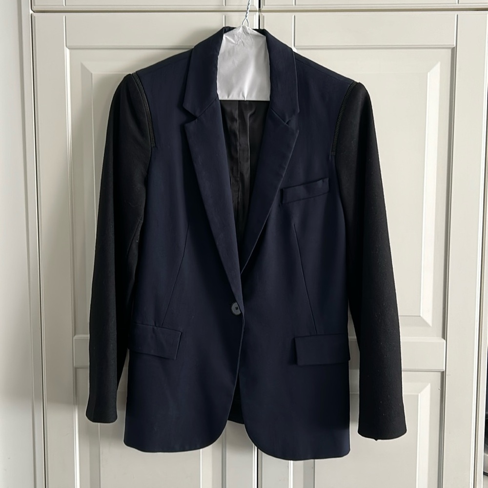 Judith & Charles Virgin Wool Blazer Size 6